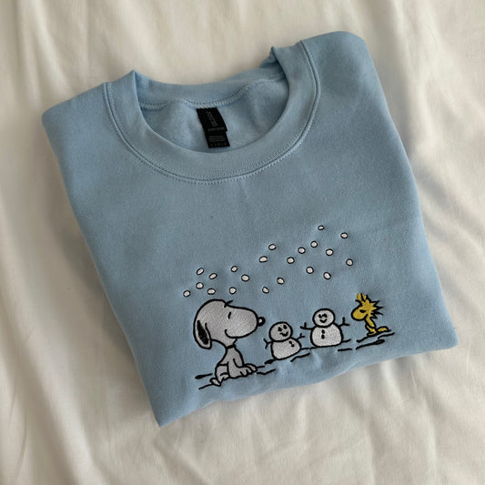 Winter Snoopy Sweatshirt