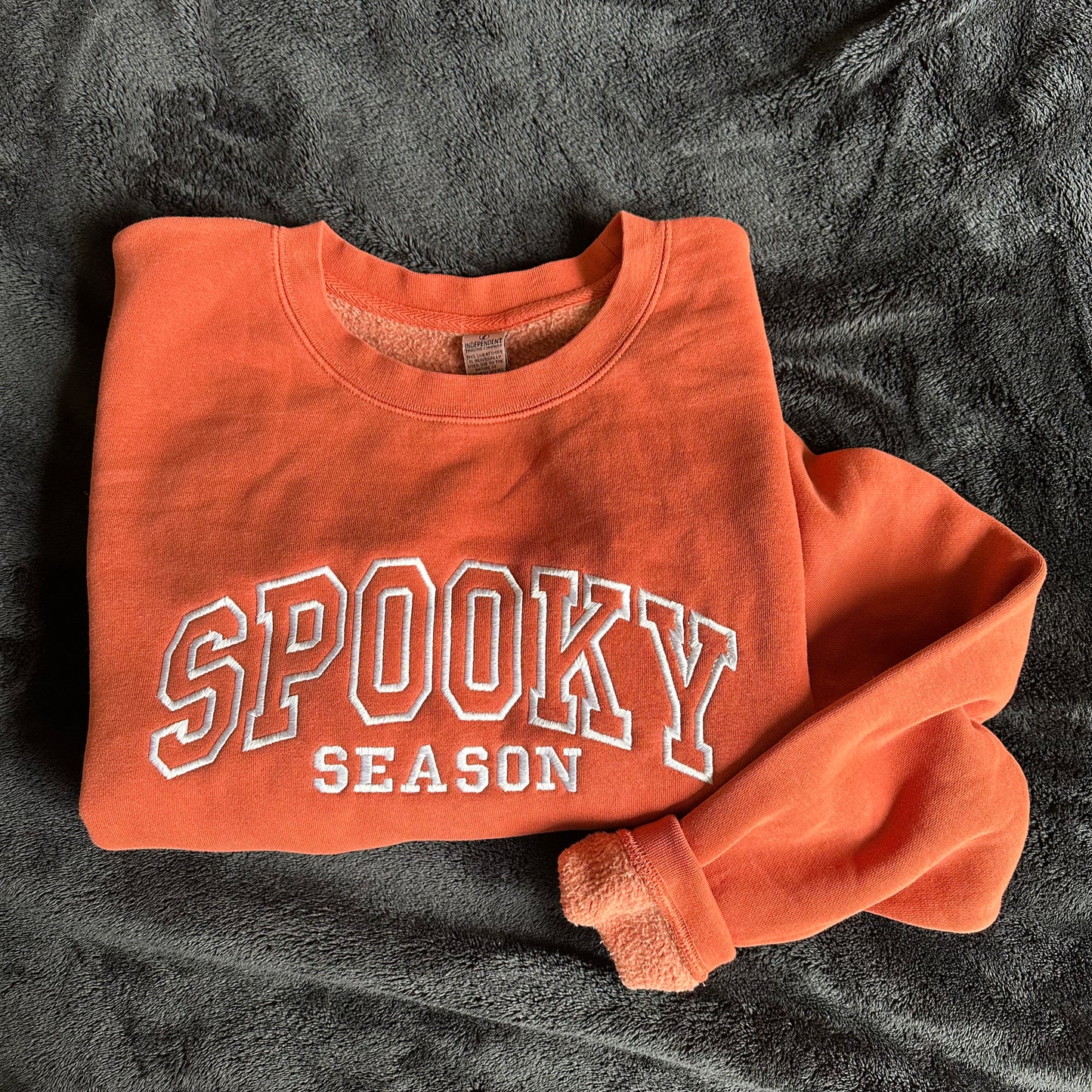 Spooky Season Embroidered Sweatshirt