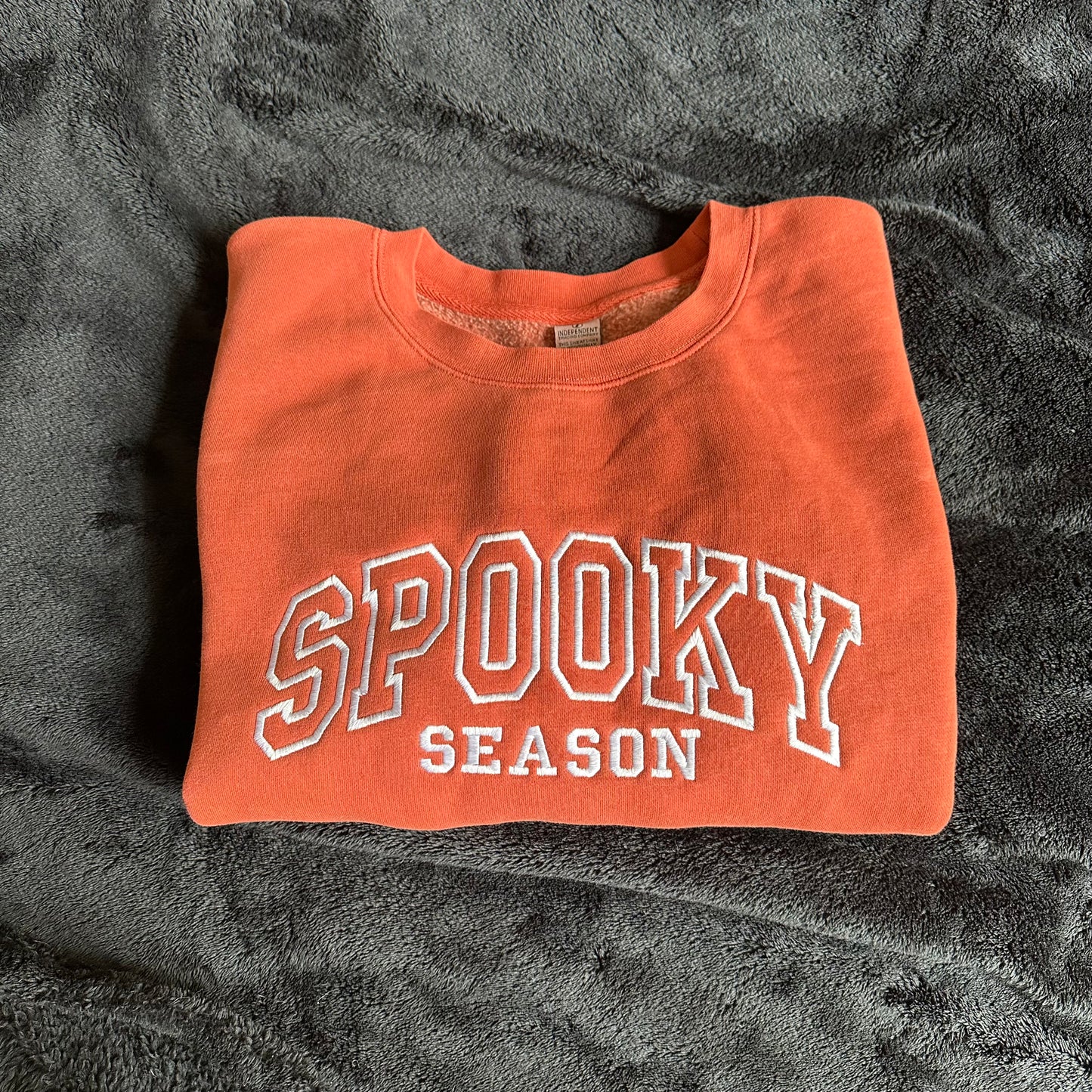 Spooky Season Embroidered Sweatshirt