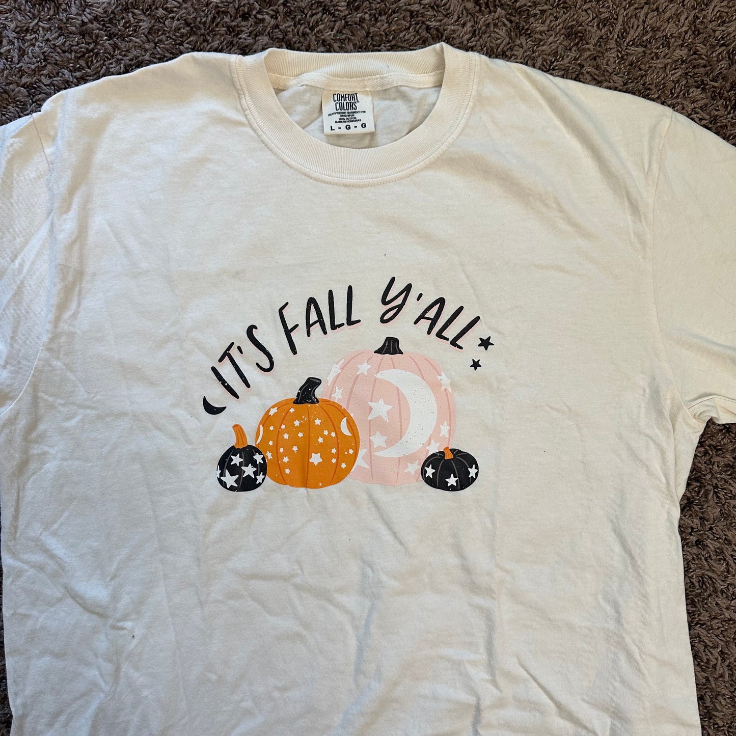 Fall Y'all T-Shirt - L - No Flaws