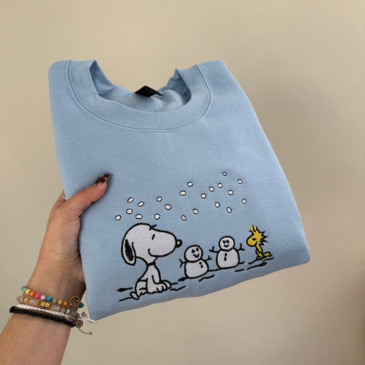 Winter Snoopy Sweatshirt