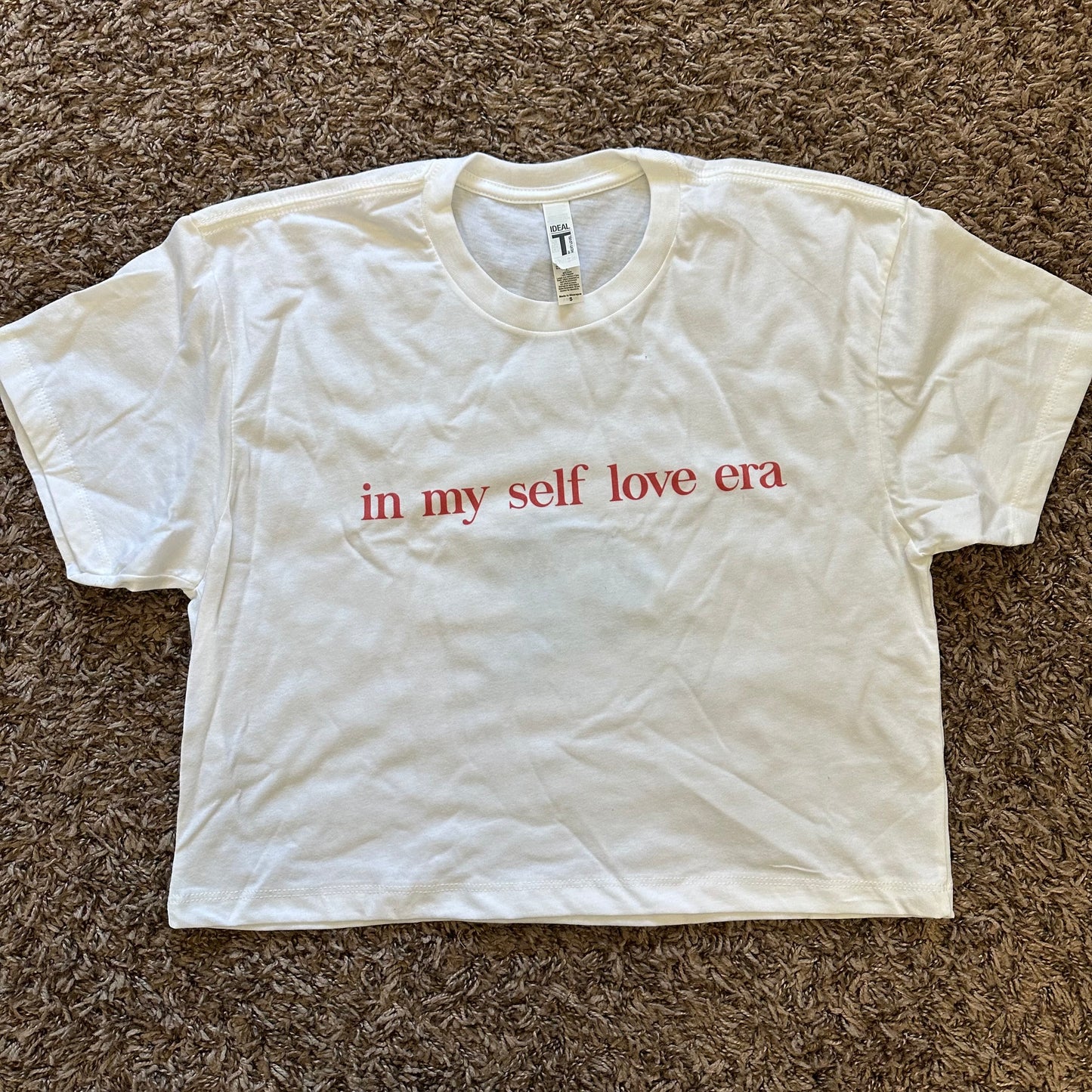 Self Love Era Baby Tee - S - Flawed