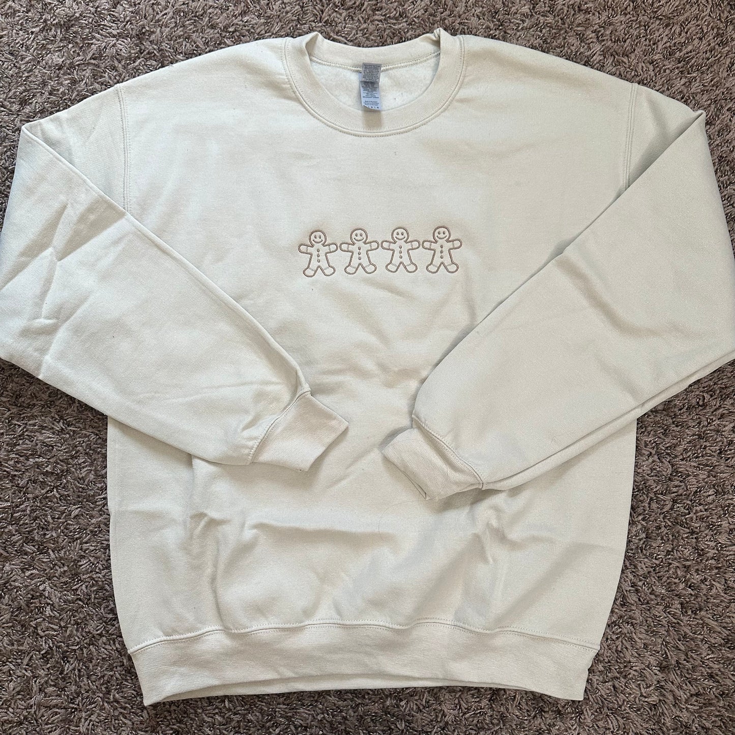 Gingerbread Sweatshirt - Size M - No flaws