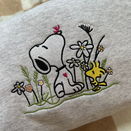 Spring Snoopy Crewneck