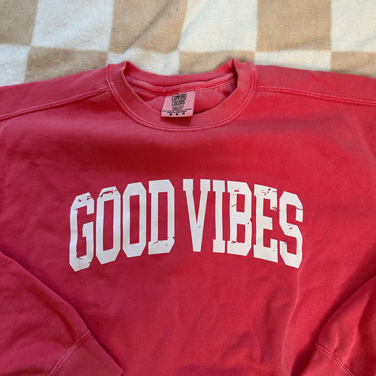 Good Vibes Sweatshirt - M - No flaws