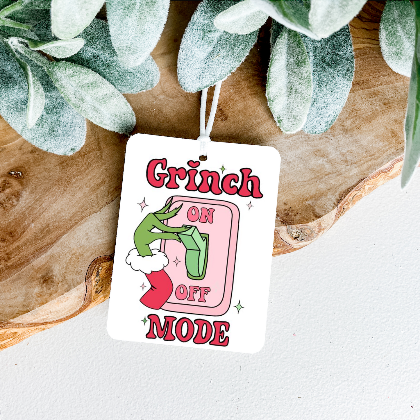 Grinch Mode Car Air Freshener