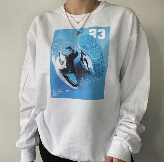 Jordan 1 UNC Crewneck