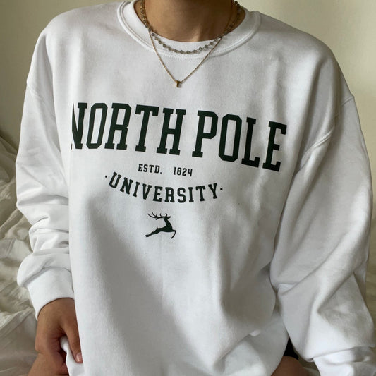 North Pole University Crewneck